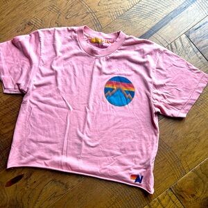 Aviator Mation pink Tshirt